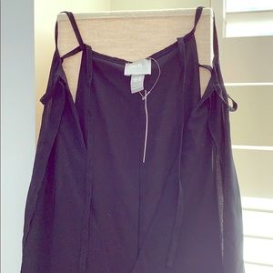 ASOS Tall kimono style jumpsuit with sheer wrap.